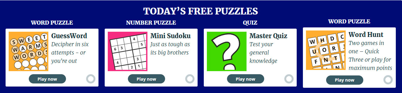 MyMail Puzzles